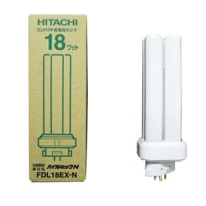 【生産完了品】コンパクト形蛍光ランプ 《パラライト2》 18W 3波長形昼白色 FDL18EX-NDK