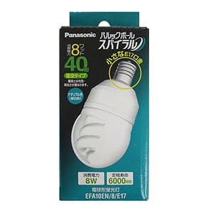 パナソニック 【生産完了品】電球形蛍光灯 EFA 40W型 E17口金 EFA10EN8E17
