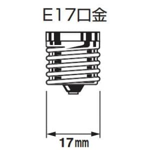 パナソニック 【生産完了品】ミニ電球 40W ホワイト E17口金  LDS100V36WF 画像2