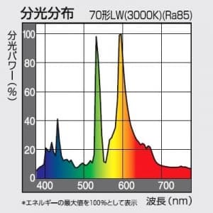 パナソニック 【生産完了品】セラメタT (旧称:パナビームT) 片口金 G形 70形 透明形 色温度3000K  MQ70CE-LW-G-1 画像2