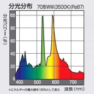 パナソニック 【生産完了品】セラメタT (旧称:パナビームT) 片口金 G形 70形 透明形 色温度3500K  MQ70CE-WW-G-1 画像2