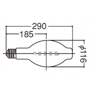 岩崎電気 FECサンルクスエース 透明形 360W FECサンルクスエース 透明形 360W NH360LS