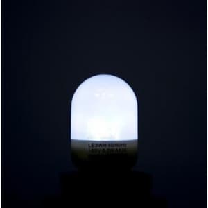 ヤザワ 【生産完了品】LED3灯ナツメ球/常夜灯 口金E12 白 LE3WH