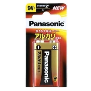 パナソニック アルカリ乾電池 9V形  1個ブリスター×200パックケース販売 6LR61XJ1B*200P