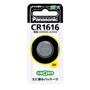 パナソニック 【ケース販売特価 5個セット】コイン型リチウム電池 CR1616P_set