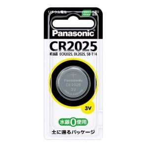 パナソニック 【ケース販売特価 5個セット】コイン型リチウム電池 CR2025P_set