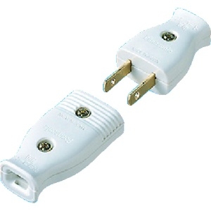 パナソニック ベター小型コードコネクタ 平形コード用 15A 125V ホワイト ベター小型コードコネクタ 平形コード用 15A 125V ホワイト WH4515