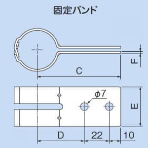 因幡電工 【限定特価】パイプロック パイプサポート+固定バンド 空調配管用縦引配管固定金具 パイプロック パイプサポート+固定バンド 空調配管用縦引配管固定金具 TK-7K 画像4