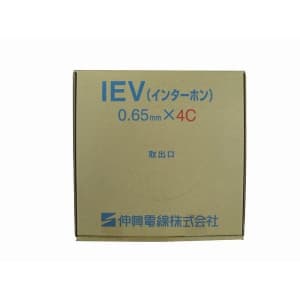 伸興電線 IEV インターホンケーブル 0.65mm 4心 200m巻 IEV インターホンケーブル 0.65mm 4心 200m巻 IEV0.65×4C×200m
