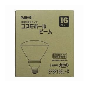 NEC 【生産完了品】コスモボール ビーム 60W形 電球色 E26口金  EFBR16EL-C