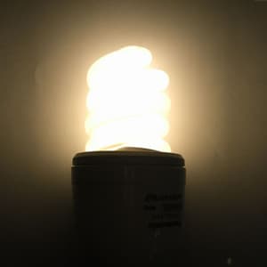 パナソニック 【生産完了品】調光器対応形 電球形蛍光灯 《パルックボール スパイラル》 D形 電球色 E26  EFD15EL14C 画像4