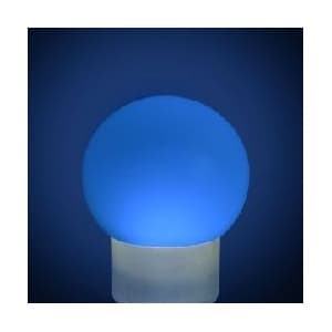 ジェフコム 【生産完了品】LEDサイン球 G40型 青色 E17口金 P12S-E1701-B