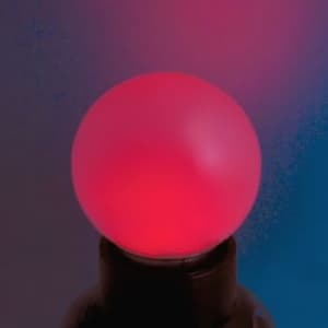 ジェフコム 【生産完了品】LEDサイン球 G40型 赤色 E26口金 LEDサイン球(G40型) 赤色 E26口金 P12S-E2601-R