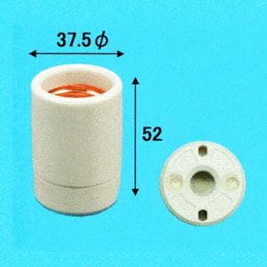 アサヒ E26-01 E26小モーガルソケット(1ツ穴) E26-01 E26小モーガルソケット(1ツ穴) 016610_asahi