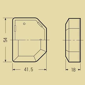 未来工業 【お買い得品 10個セット】プラモール用 T型ジョイント 中(1〜3号モール兼用 ノック付) ライトブルー 【お買い得品 10個セット】プラモール用 T型ジョイント 中(1〜3号モール兼用 ノック付) ライトブルー MLT-ML_set 画像4