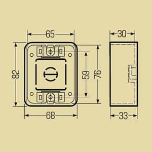 未来工業 プラモール用 モール用スイッチボックス ホテル用 ケーブル配線用露出スイッチボックス 1〜4号兼用 ライトブルー プラモール用 モール用スイッチボックス ホテル用 ケーブル配線用露出スイッチボックス 1〜4号兼用 ライトブルー MSB-M2L 画像2