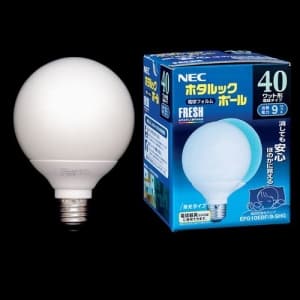 NEC 【生産完了品】【10本セット】電球形蛍光ランプ 《ホタルックボール》 G形 昼光色 40W相当タイプ EFG10EDF9SHG_set