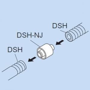 因幡電工 直線ジョイントφ25 DSH-25N用パーツ ドレンホース連結(延長)用 直線ジョイントφ25 (DSH-25N用パーツ) ドレンホース連結(延長)用 DSH-25NJ 画像3