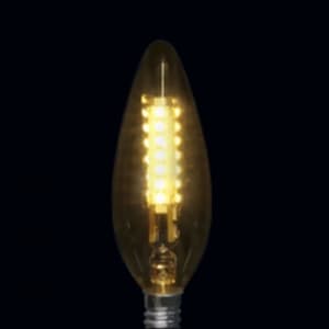 ヤザワ 【生産完了品】LEDランプシャンデリア形 15W相当 電球色 E12口金  LC32122WCL 画像2