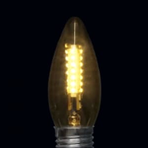 ヤザワ 【生産完了品】LEDランプシャンデリア形 15W相当 電球色 E26口金  LC37262WCL 画像2