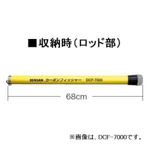 ジェフコム 【生産完了品】カーボンフィッシャー 6m ライト付  DCF-6000L 画像2