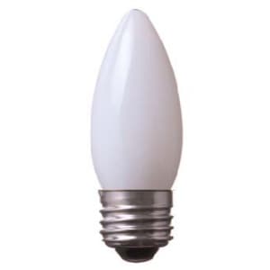 ヤザワ 【生産完了品】シャンデリア形LEDランプ 15W相当 ホワイト 口金E26 LDC2LG37W