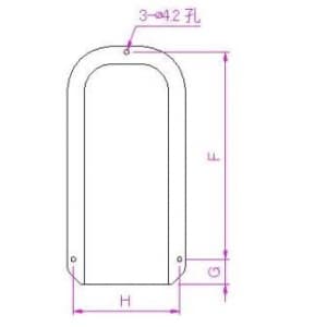 関東器材 【生産完了品】【ケース販売特価 10個セット】配管化粧カバー 出口化粧カバー(後付用) 66タイプ ブラック ◇◆ケース販売特価 10個セット◆◇配管化粧カバー 出口化粧カバー(後付用) 66タイプ ブラック KD-65A-B_set 画像3