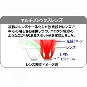 日立 【生産完了品】LED電球 ハロゲン電球形 中角 電球色相当 全光束:360lm E11口金  LDR7L-M-E11 画像3