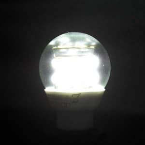 前田硝子 【生産完了品】LED電球 《easyZ Lamp》 ミニクリプトン形 全面発光タイプ 透明カバータイプ 25W形相当 昼光色相当 全光束310lm E17口金  LDA5D-H-E17-C 画像3