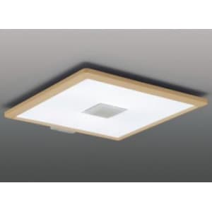 東芝 【生産完了品】E-CORE 角型LEDシーリングライト 6畳向け ライトブラウン LEDH80101Y-LC