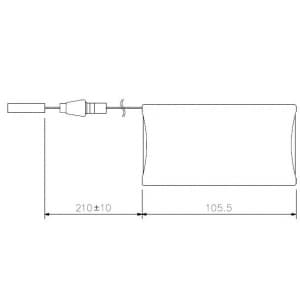 TOA 【生産完了品】ワイヤレスアンプ用ニカド電池  NDC-0925 画像3
