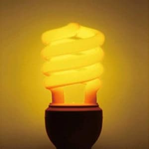 ジェフコム 【生産完了品】電球形蛍光ランプ スパイラル型 防虫ランプ E26口金 EFD23-SSRM