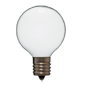 ヤザワ 【生産完了品】ボール形LEDランプ ホワイト 全光束70lm G50形 昼白色 E17口金 LDG1NG50E17W