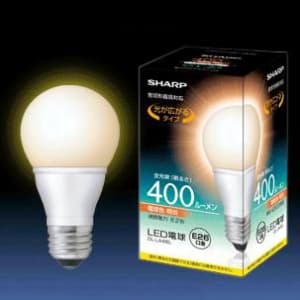 シャープ 【生産完了品】LED電球 ELM[エルム] 一般電球タイプ 光が広がるタイプ 30W形相当 全光束400lm 電球色相当 E26口金 DL-LA46L
