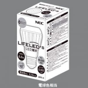 NEC 【生産完了品】LED電球 LIFELEDS ライフレッズ 集光形 電球色相当 最大光度:5500cd E26口金 LED電球 集光形 電球色相当 最大光度:5500cd E26口金 LDR7L-N 画像2