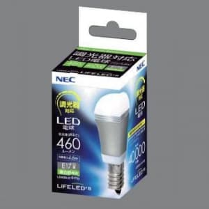 NEC 【生産完了品】【ケース販売特価 10個セット】小形電球形LEDランプ LIFELEDS 調光器具対応モデル 小形白熱電球40W形相当 全光束460lm 昼白色相当 E17口金  LDA5N-H-E17/D_set 画像2