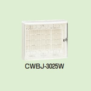 未来工業 情報ウオルボックス 屋内用 透明カバータイプ 白 情報ウオルボックス 屋内用 透明カバータイプ 白 CWBJ-3025W