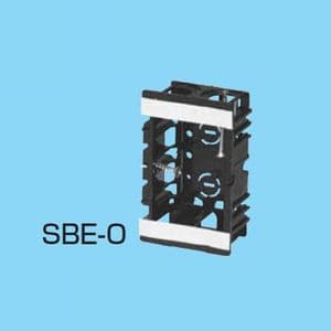 未来工業 【限定特価】EGスライドボックス アルミ箔付 磁石なし 1ヶ用 SBE-O