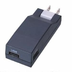 ヤザワ 【生産完了品】AC/USB変換アダプター コーナータップ型 AC:1個口/USB:2ポート 黒  HC300BK2USB 画像4