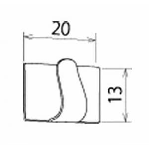 明工社 ワイヤーステッカー P-23 VA1.6×2・VA 2.0×2 150個入(50個×3袋) ワイヤーステッカー P-23 VA1.6×2・VA 2.0×2 150個入(50個×3袋) MZ6644 画像2