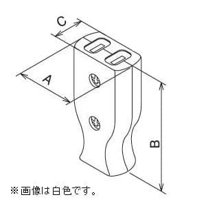 明工社 【生産完了品】平形コネクターボデー 15A 125V 黒  MC2645B 画像2
