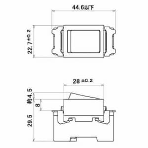 明工社 【生産完了品】MLタンブラスイッチ 3路 15A 300V  ML1113 画像2