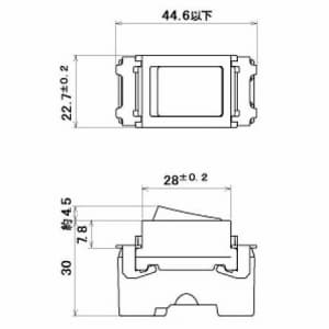 明工社 【生産完了品】MLタンブラスイッチ 4路 15A 300V  ML1114 画像2