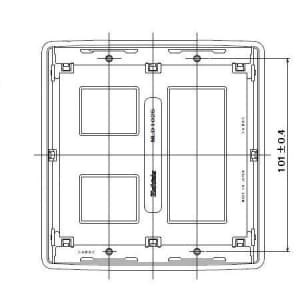 明工社 【生産完了品】MLエレガントプレート 5コ用  MLD1025 画像3