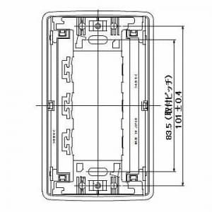 明工社 【生産完了品】MLエレガントプレートブランク枠付  MLD1010 画像2