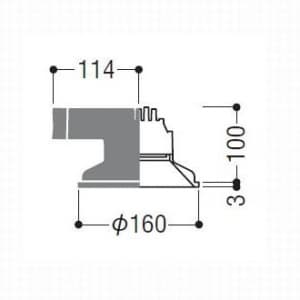 コイズミ照明 【生産完了品】LED一体型ダウンライト ベースタイプ 埋込穴:φ150mm 明るさ目安:FHT24W、FDL27Wクラス 光源色:白色(4000K) ファインホワイト LED一体型ダウンライト ベースタイプ 埋込穴:Φ150mm 明るさ目安:FHT24W、FDL27Wクラス 光源色:白色(4000K) ファインホワイト XD36814L 画像2