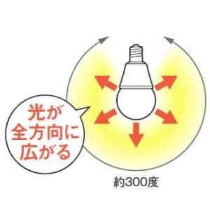 パナソニック 【生産完了品】【ケース販売特価 10個セット】LED電球 《EVERLEDS エバーレッズ》 小形電球タイプ 全方向タイプ 40W形相当 昼光色相当 全光束440lm E17口金  LDA5D-G-E17/W_set 画像3