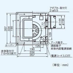 FY-32FPK7 (パナソニック)｜パナソニック製｜換気扇｜電材堂【公式】