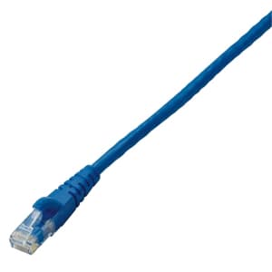 ジェフコム ネットワークパッチケーブル カテゴリー6 10m ブルー ネットワークパッチケーブル カテゴリー6 10m ブルー LCAT6-S10BL