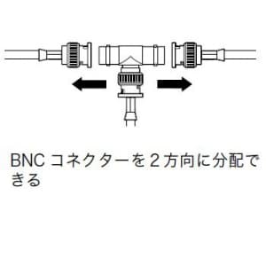 ジェフコム BNC変換アダプター 中継タイプ BNCプラグ ⇔ BNCジャック/ジャック BNC変換アダプター 中継タイプ BNCプラグ ⇔ BNCジャック/ジャック LBNC-TJ 画像2